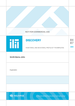 D.I.S.C.OVERY – Functional and behavioral profile of the employee
